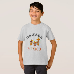 Oaxaca, Mexiko Design, pojkens T Shirt