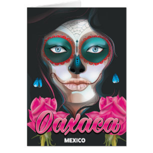 Oaxaca Mexiko Hälsningskort