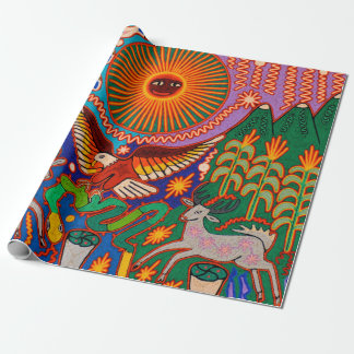 Oaxaca Mexiko Mexikanska Mayan Tribal Art Boho Tra Presentpapper