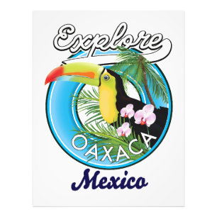 Oaxaca Mexiko reselogo Fototryck