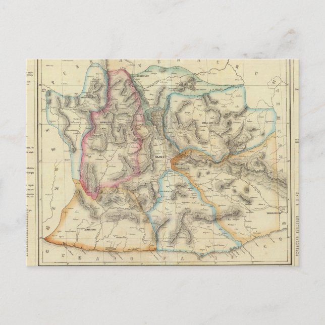 Oaxaca, Mexiko Vykort (Framsida)