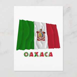 Oaxaca Wave Onofficial Flagga Vykort