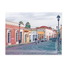 Oaxacas färgade gata, Mexiko