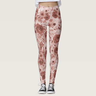 Ob/Gyn Midfru Blommigt Childborn Cervix OVariabler Leggings