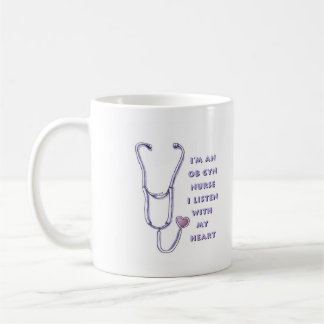 Ob Gyn Nurse Heart Kaffemugg
