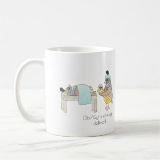 Ob/Gyn Quail Coffee Mugg