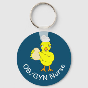 OB/GYN-sjuksköterska Nyckelring
