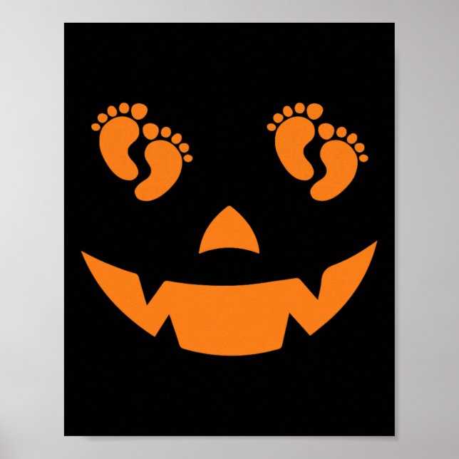 OB Nurse Delivery Labor Halloween Poster (Framsidan)
