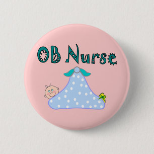 OB Nurse Gifts, Baby i Blanket - Adsible Knapp