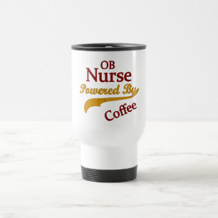 OB-sjuksköterska som drivas av kaffe Resemugg