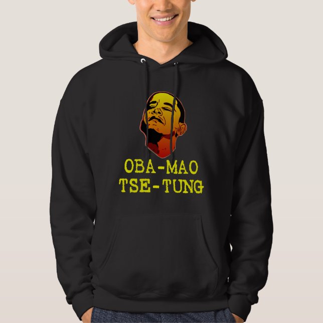 Oba Mao Zedong Hoodie (Framsida)