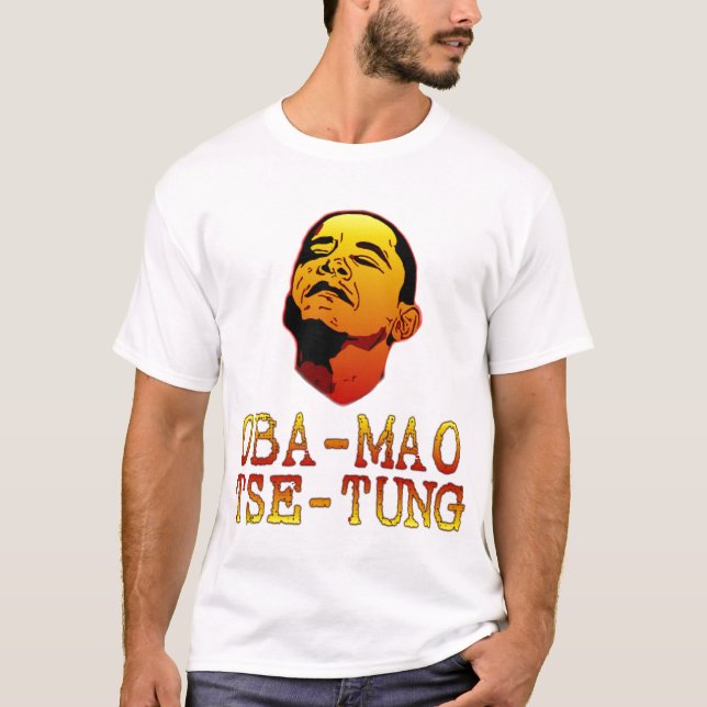 Oba Mao Zedong T Shirt (Framsida)