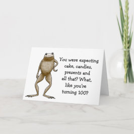 Obadiah Toad Birthday Card-mall Kort