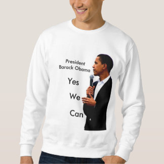 obama5 PresidentBarack Obama, ja, kan vi, Sweatshirt