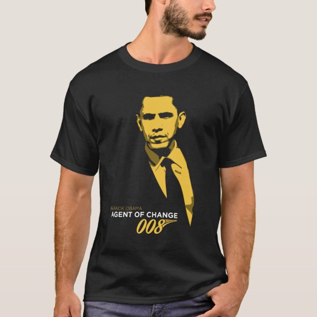 Obama 008 t shirt (Framsida)