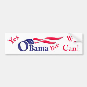 Obama '08 bildekal