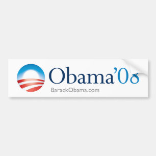 Obama 08 bildekal