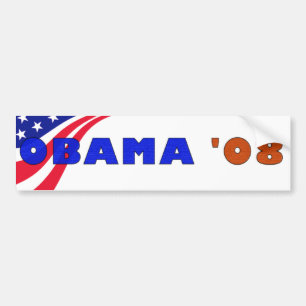 Obama 08 bildekal