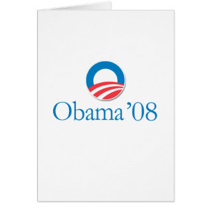 Obama '08 hälsningskort