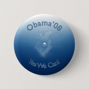 Obama 08 - Ja kan vi! Knapp