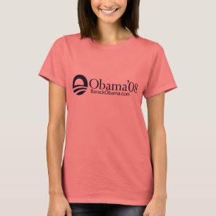 Obama '08" ja!", T-tröja T-shirt