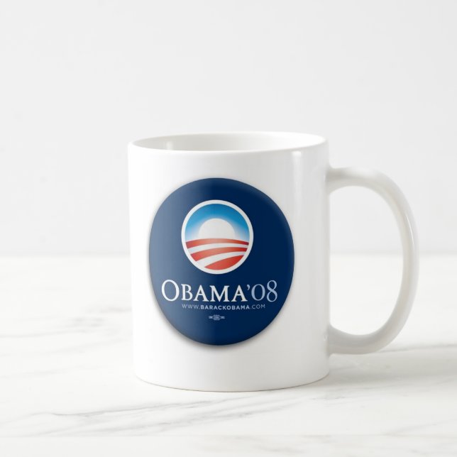 Obama '08 kaffemugg (Höger)