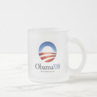 Obama '08 kaffemugg - "FRAMSTEG ",