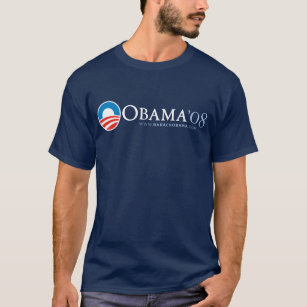 Obama 08' Kampanj Vintage Obama 2008 T Shirt