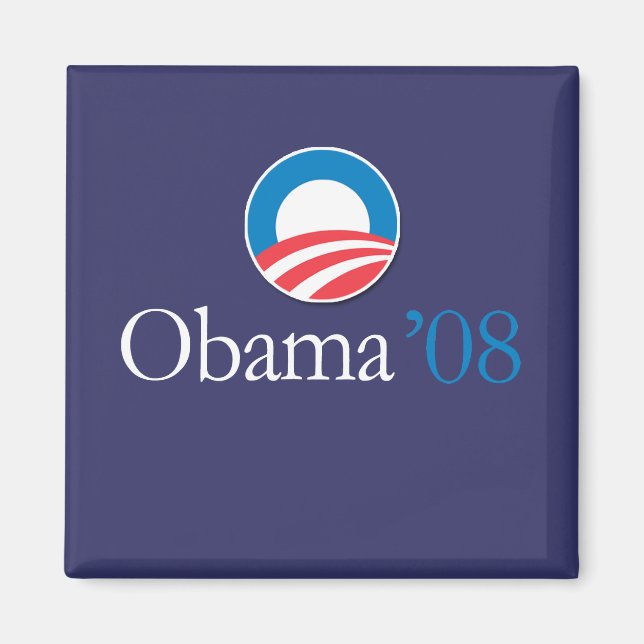 Obama "08 magnet (Framsidan)