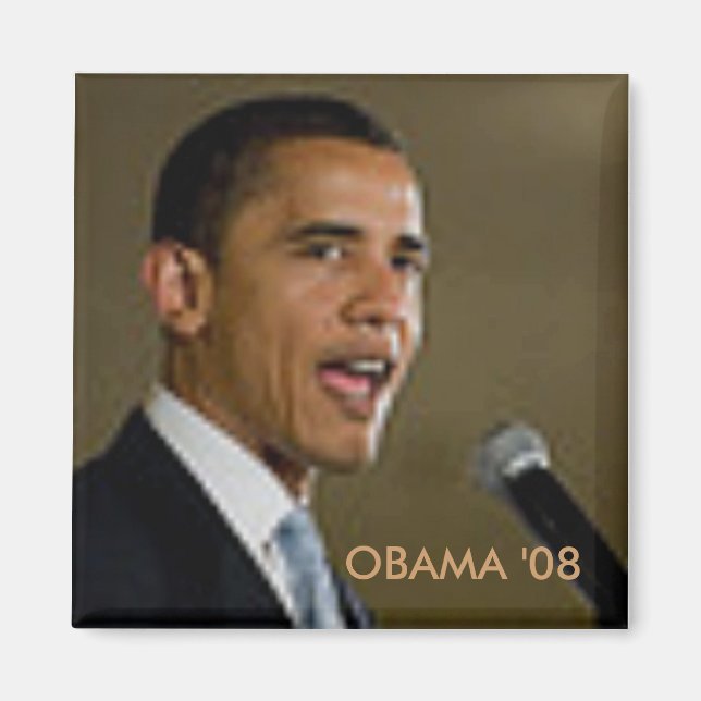 OBAMA '08 Magnet (Framsidan)