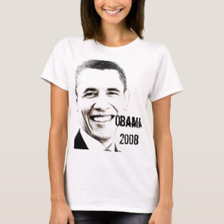 Obama '08 med websiten tee shirt