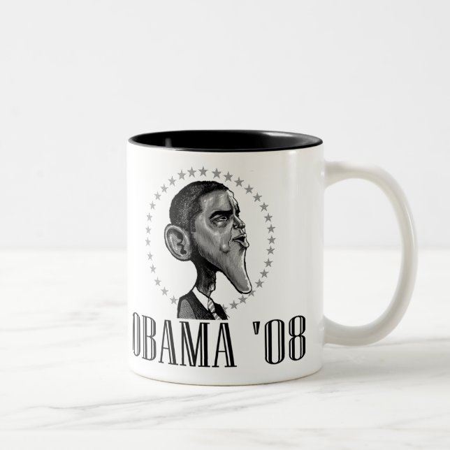 Obama '08 mugg (Höger)