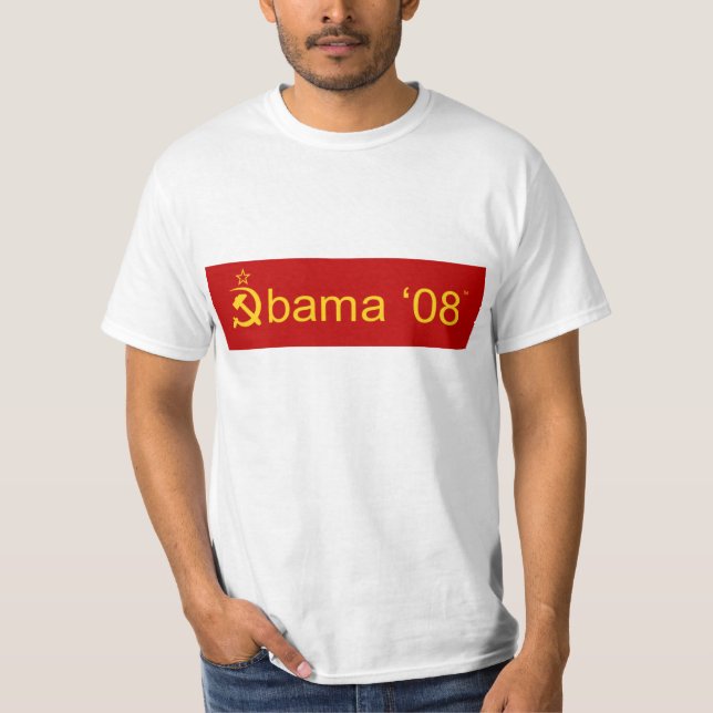 Obama 08 tee shirt (Framsida)