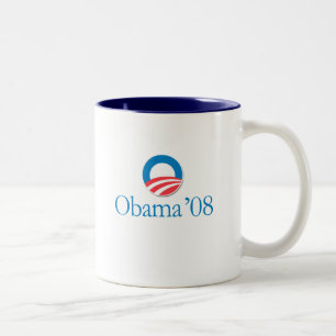 Obama '08 Två-Tonad mugg