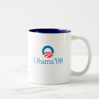 Obama '08 Två-Tonad mugg