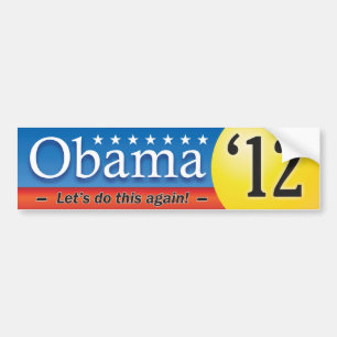 Obama '12 bildekal