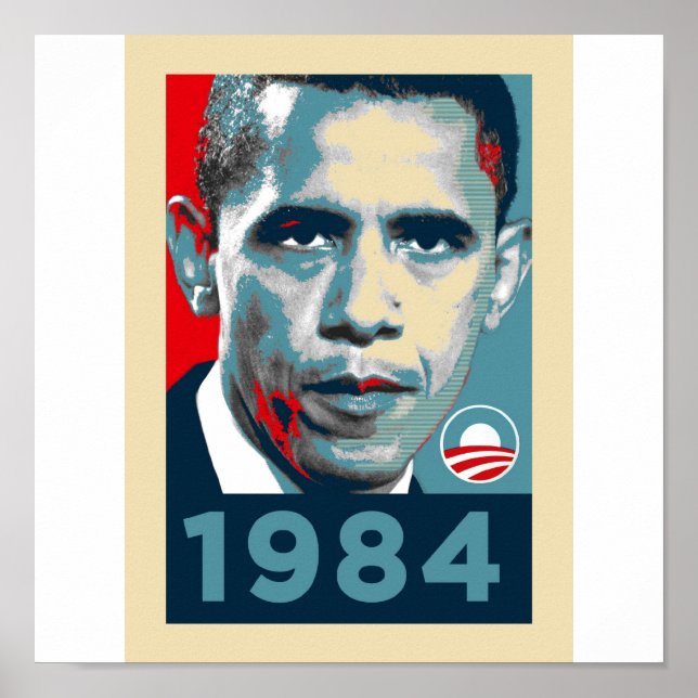Obama 1984 poster (Framsidan)