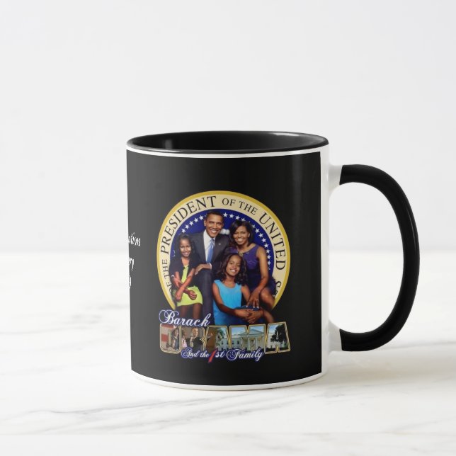 OBAMA--1STFamilj-Mugg Mugg (Höger)