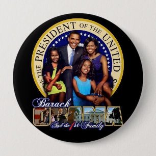 OBAMA--1STFamilj-Rundan knäppas Knapp