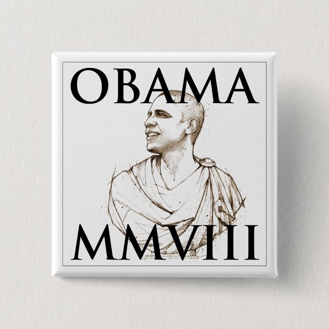 Obama 2008 knapp (Framsida)