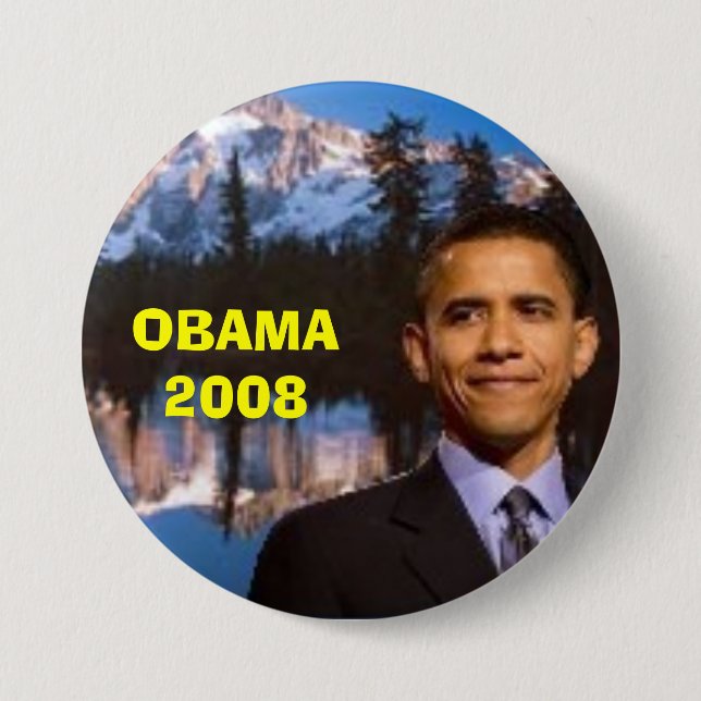 OBAMA 2008 KNAPP (Framsida)