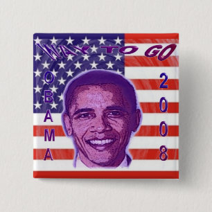 OBAMA 2008-knapp Knapp