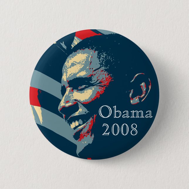 Obama 2008 knäppas knapp (Framsida)