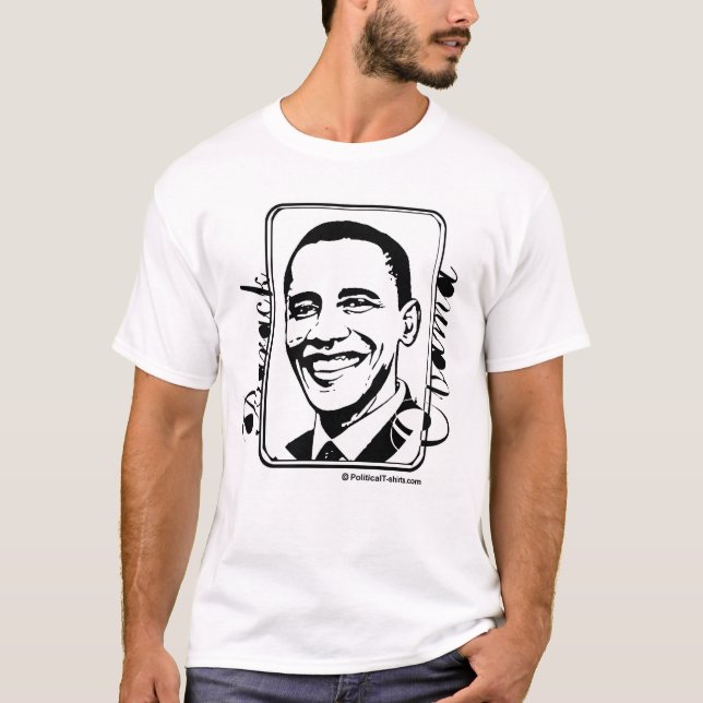 OBAMA 2008 TEE SHIRT (Framsida)