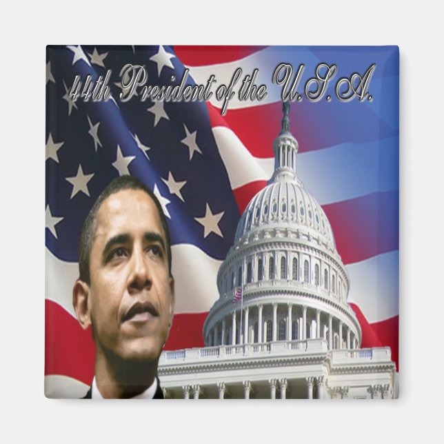 Obama, 2009 President Magnet (Framsidan)