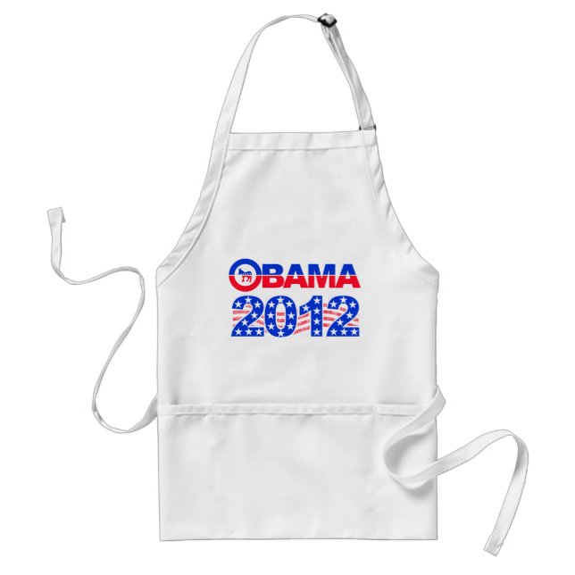 OBAMA 2012 apron Förkläde (Framsidan)