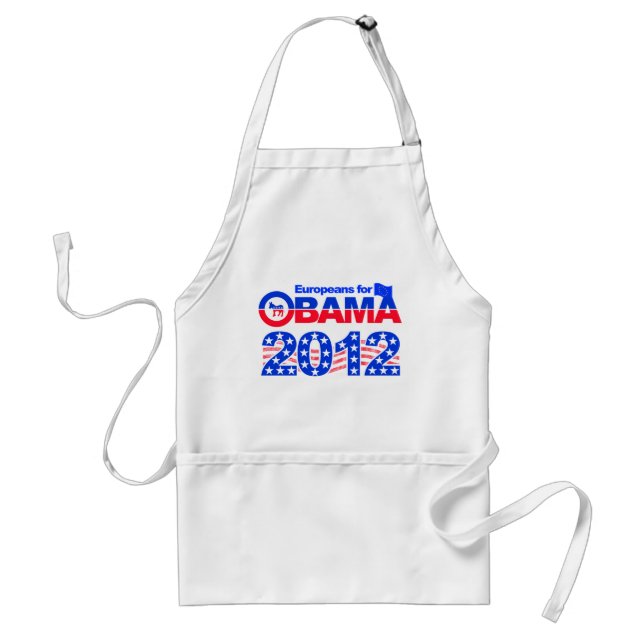 OBAMA 2012 apron Förkläde (Framsidan)