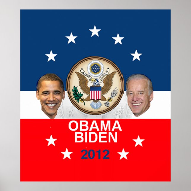 Obama 2012 Biden Poster (Framsidan)
