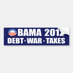 Obama 2012 bildekal