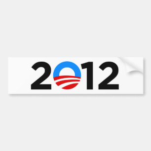 Obama 2012 bildekal